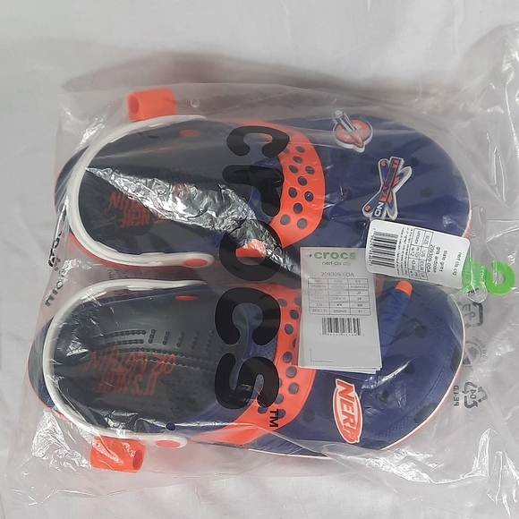 Crocs Nerf Slide Sandals with 4 Charms Unisex Adult Mens Size 10 Womens 12 NEW main image 12